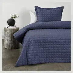 ELEMENTS & CO - Quilt Squares Stone Cannon-Elements And Co