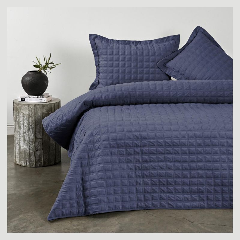 ELEMENTS & CO - Quilt Squares Stone Cannon-Elements And Co