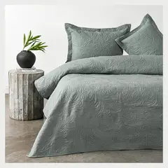 ELEMENTS & CO - Quilt Seafoam Cannon-Elements And Co