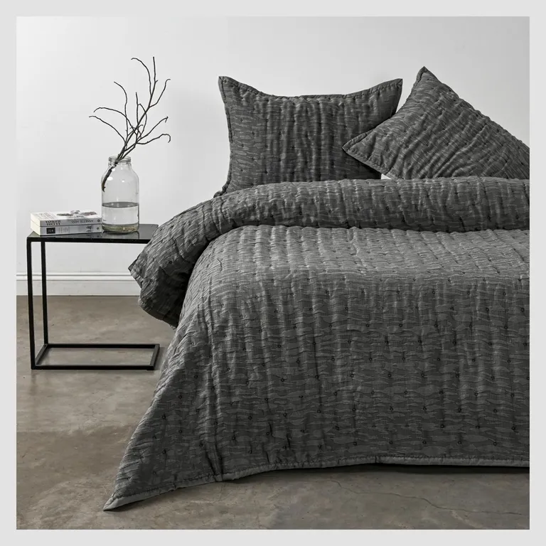 Quilt Stonewash Gray Cannon-Royal Supreme