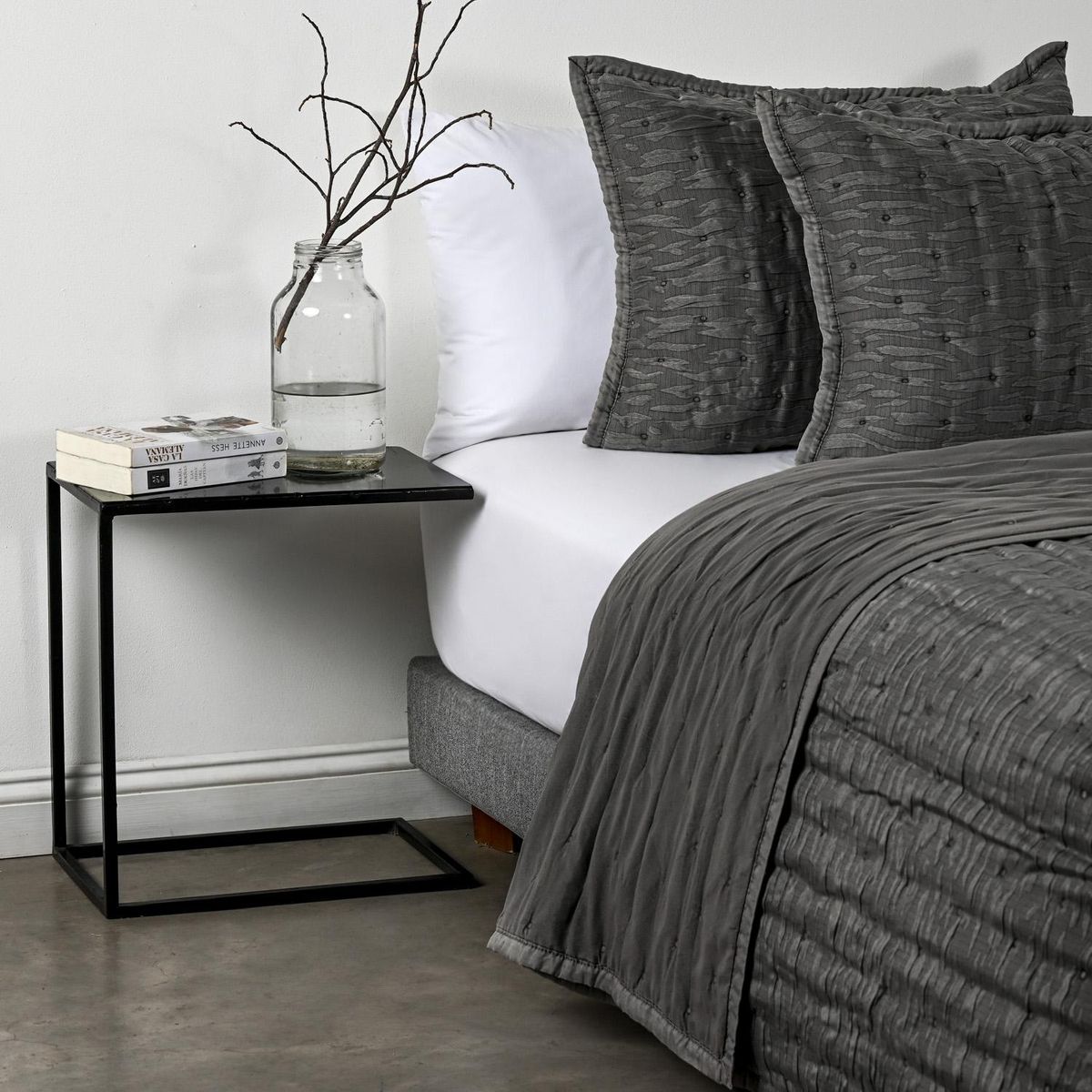 ROYAL SUPREME - Quilt Stonewash Gray Cannon-Royal Supreme