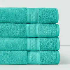 AMERICAN FAMILY - Toalla De Baño Esmeralda 450G Cannon -
