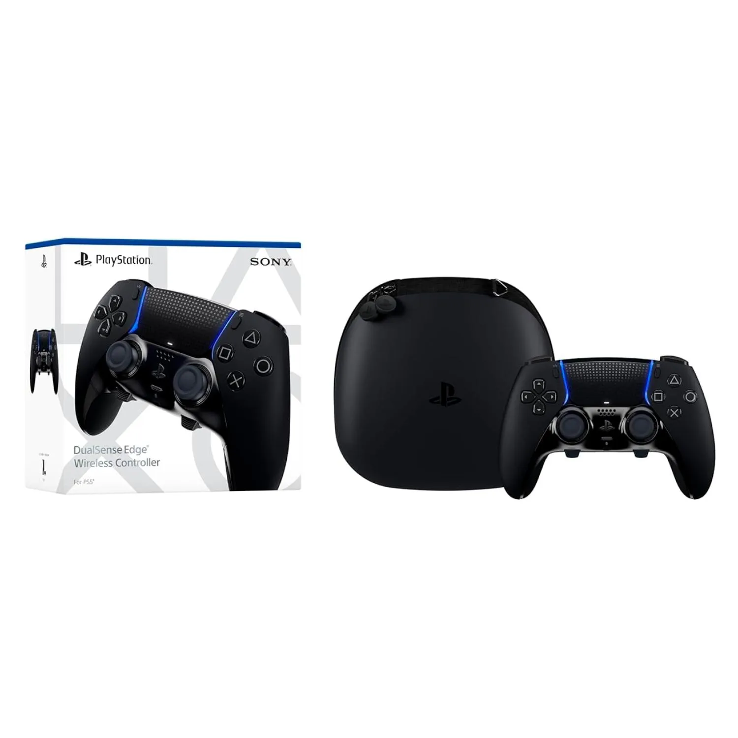 PLAYSTATION Joystick Playstation PS5 Dualsense Edge Midnight Negro