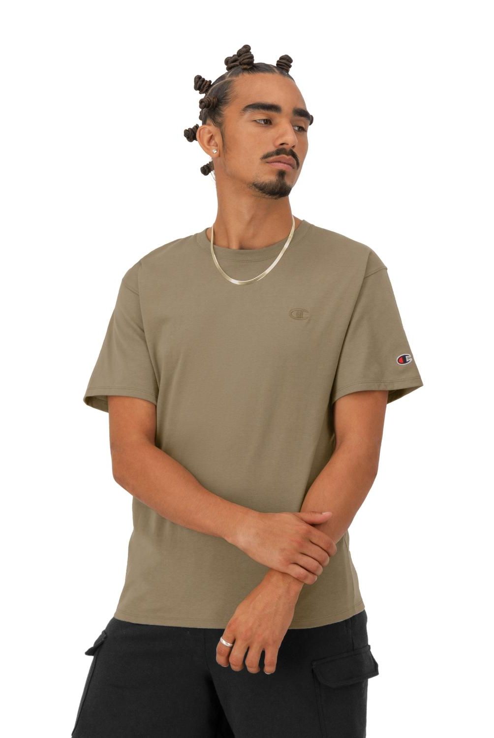 CHAMPION - Polera Manga Corta Casual Hombre Champion