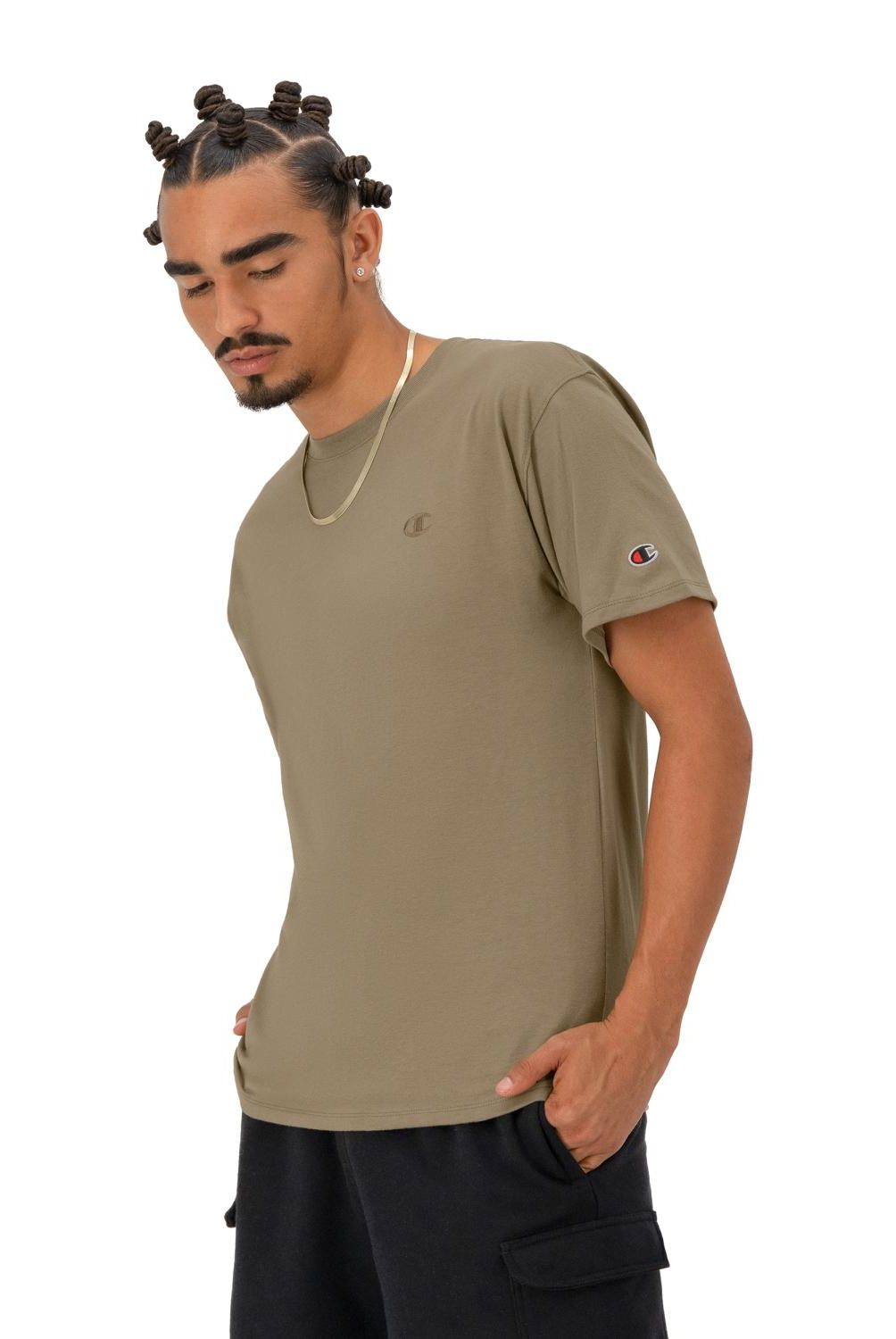 CHAMPION - Polera Manga Corta Casual Hombre Champion