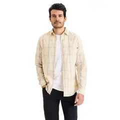 DOCKERS - Camisa Manga Larga Algodón Hombre