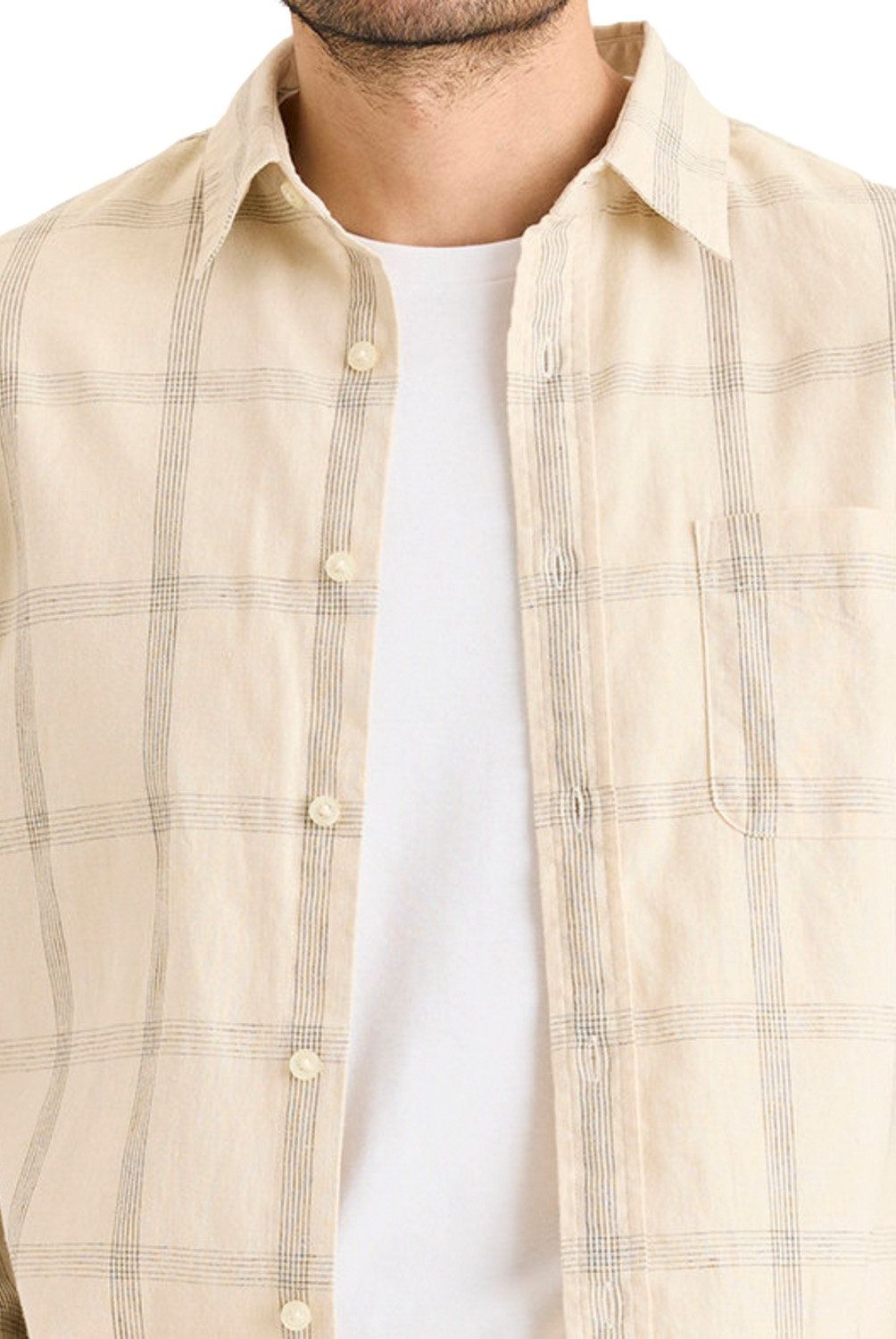 DOCKERS - Camisa Manga Larga Algodón Hombre Dockers