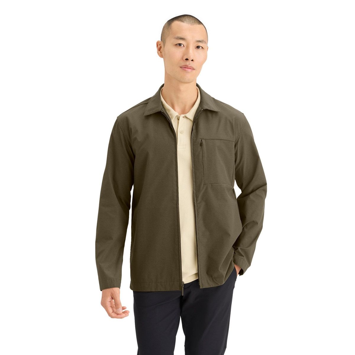 DOCKERS - Camisa Manga Larga Algodón Hombre Dockers