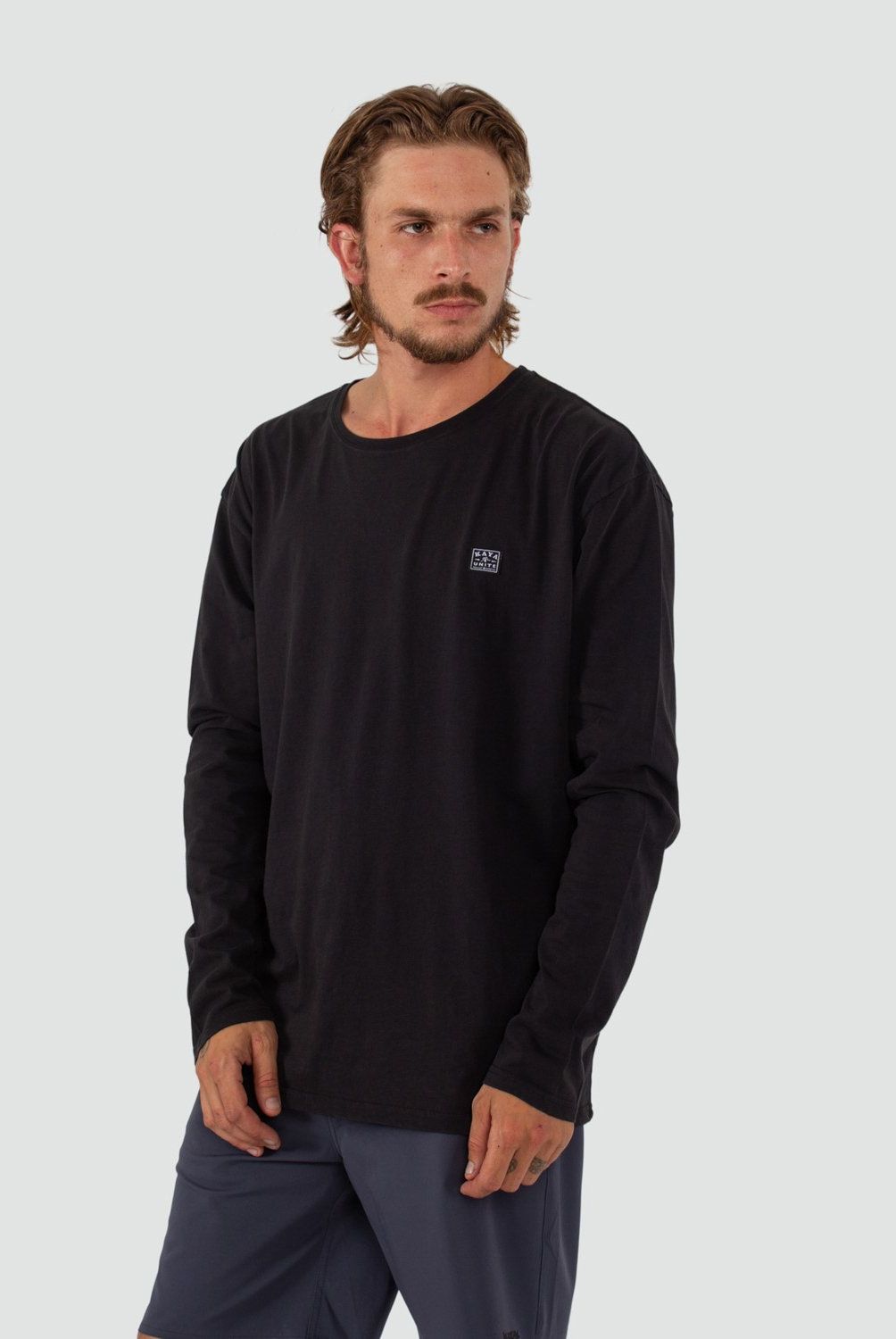 KAYA UNITE - Polera Manga Larga Algodón Hombre Kaya Unite