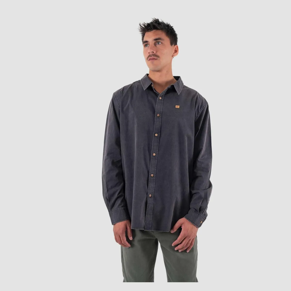 KAYA UNITE - Camisa Manga Larga Algodón Hombre Kaya Unite