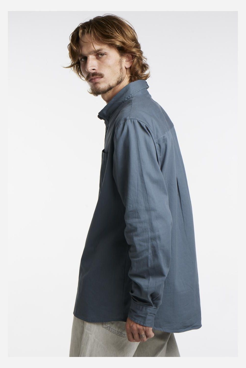TOKE - Camisa Manga Larga Casual Hombre Toke
