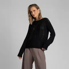 LOLITA POCKET - Chaleco Sara Negro