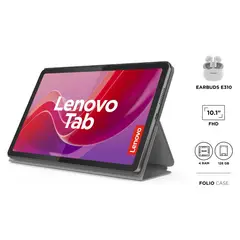 LENOVO - Tab MTK G85 4GB 128GB 10.1" WUXGA (WIFI) + Cover + Audifonos