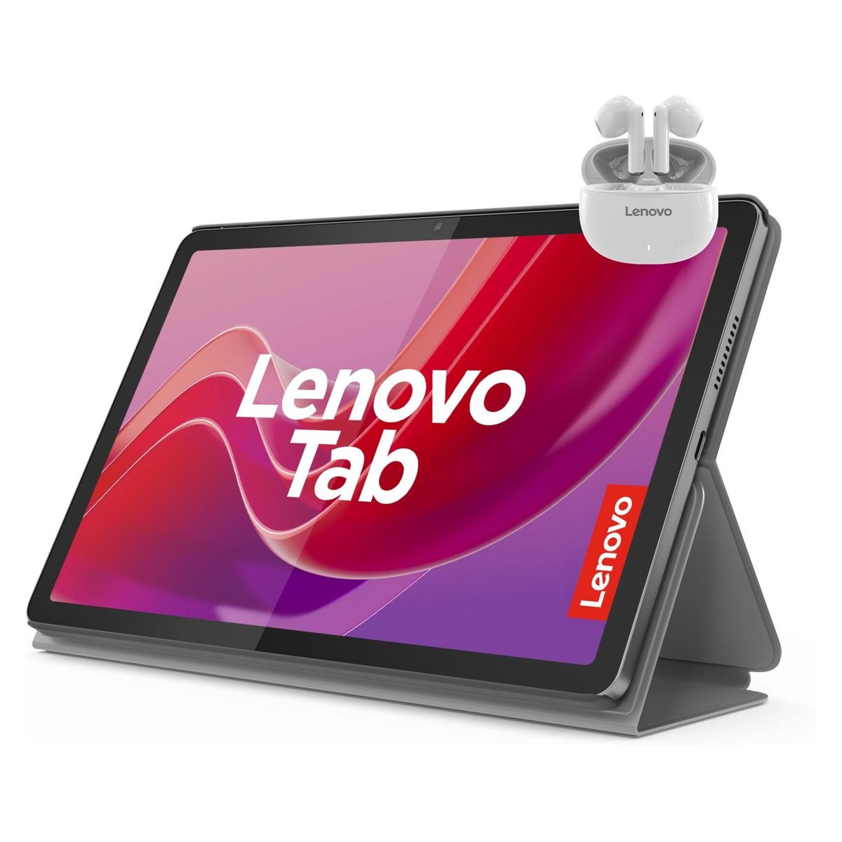 LENOVO - Lenovo Tab MTK G85 4GB 128GB 10.1" WUXGA (WIFI) + Cover + Audifonos Lenovo