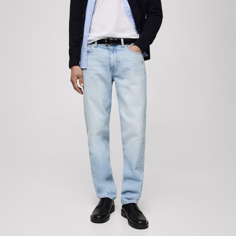 MANGO MAN - Jeans Bob Regular Fit 100% Algodón Hombre Mango Man