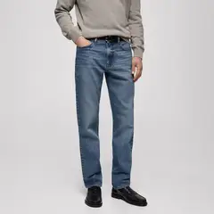 MANGO MAN - Jeans Bob Regular Fit Algodón Hombre