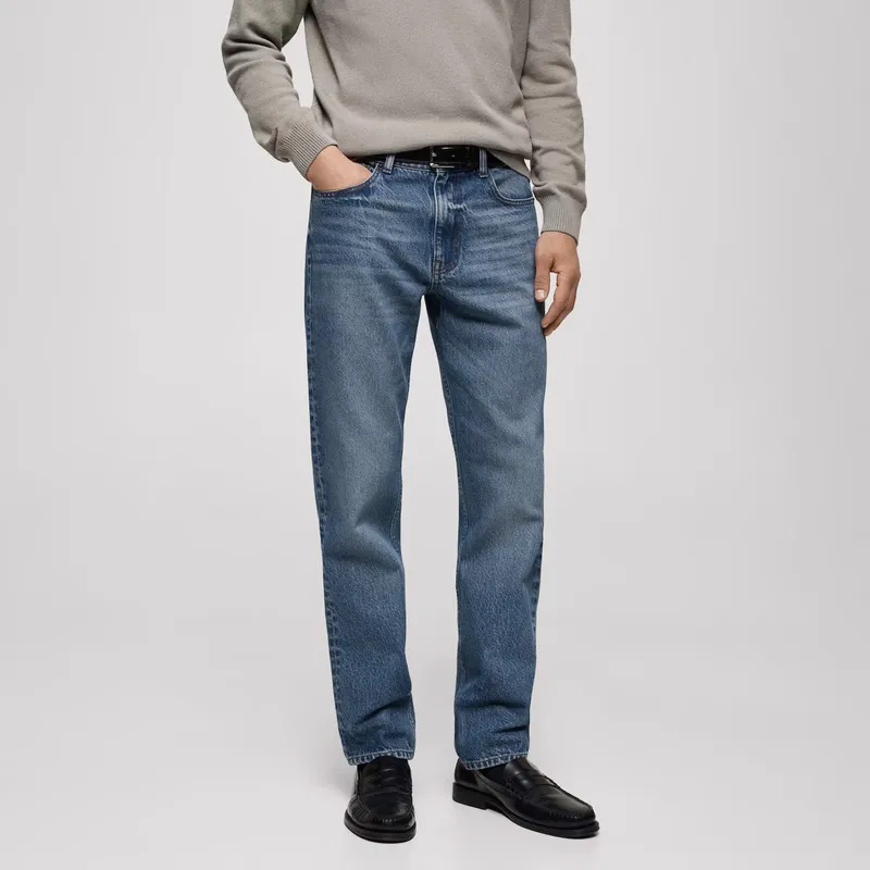 MANGO MAN - Jeans Bob Regular Fit 100% Algodón Hombre Mango Man