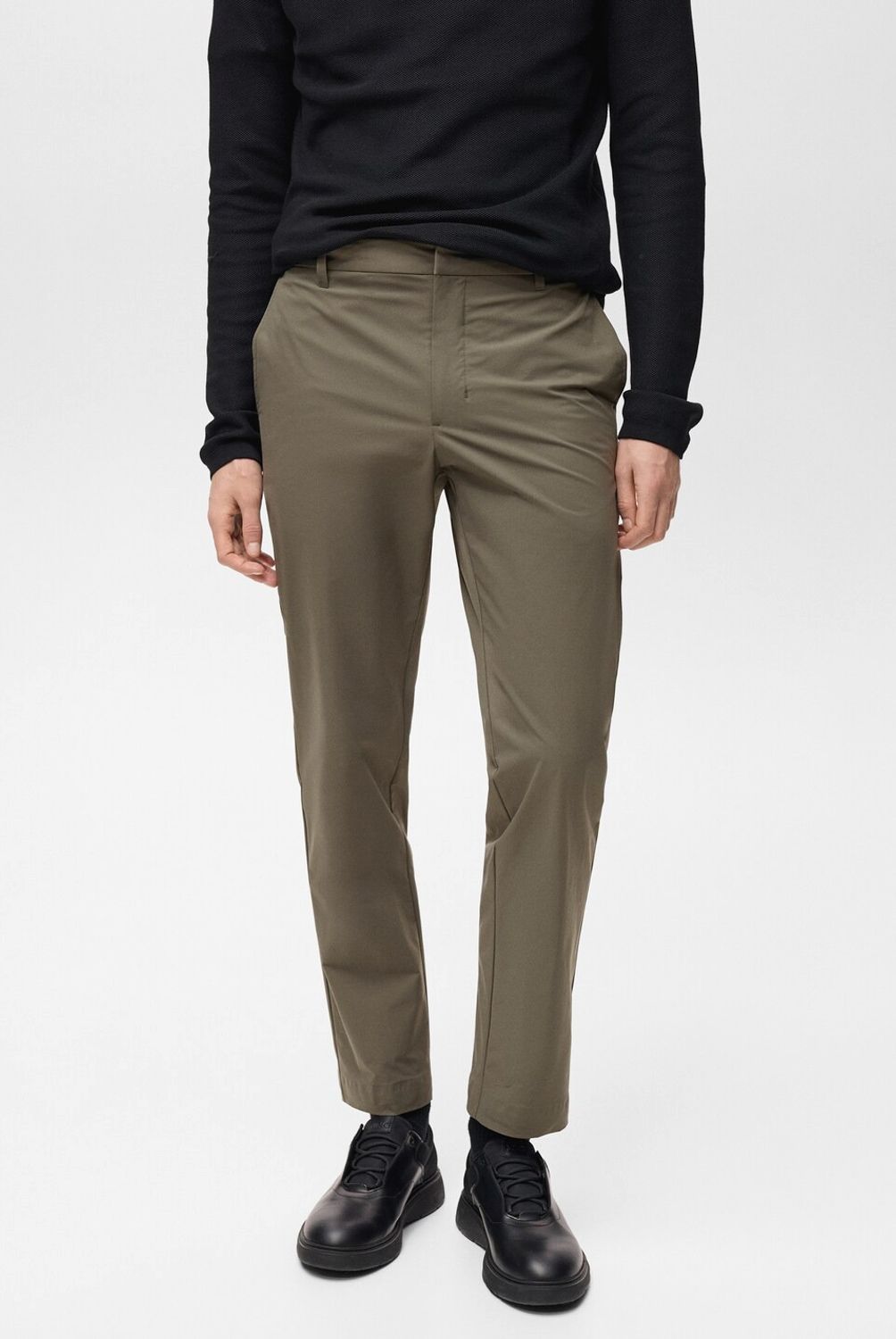 MANGO MAN - Pantalón Due Slim Fit Comfort Stretch con Cordón Hombre Mango Man