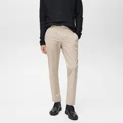 MANGO MAN - Pantalón Due Slim Fit Comfort Stretch con Cordón Hombre