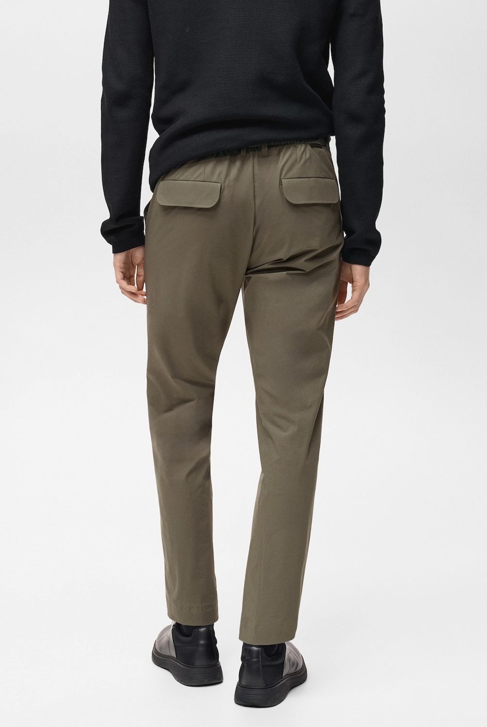MANGO MAN - Pantalón Slim Fit Comfort Stretch Cordón Hombre Mango Man