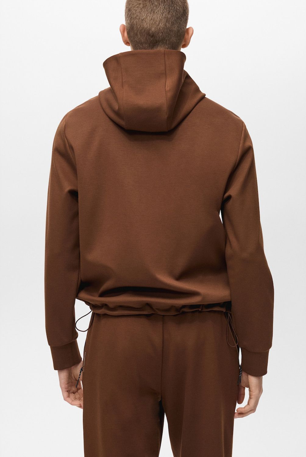 MANGO MAN - Poleron Veneto Capucha Performance Transpirable Hombre Mango