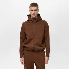 MANGO MAN - Poleron Veneto Capucha Performance Transpirable Hombre Mango