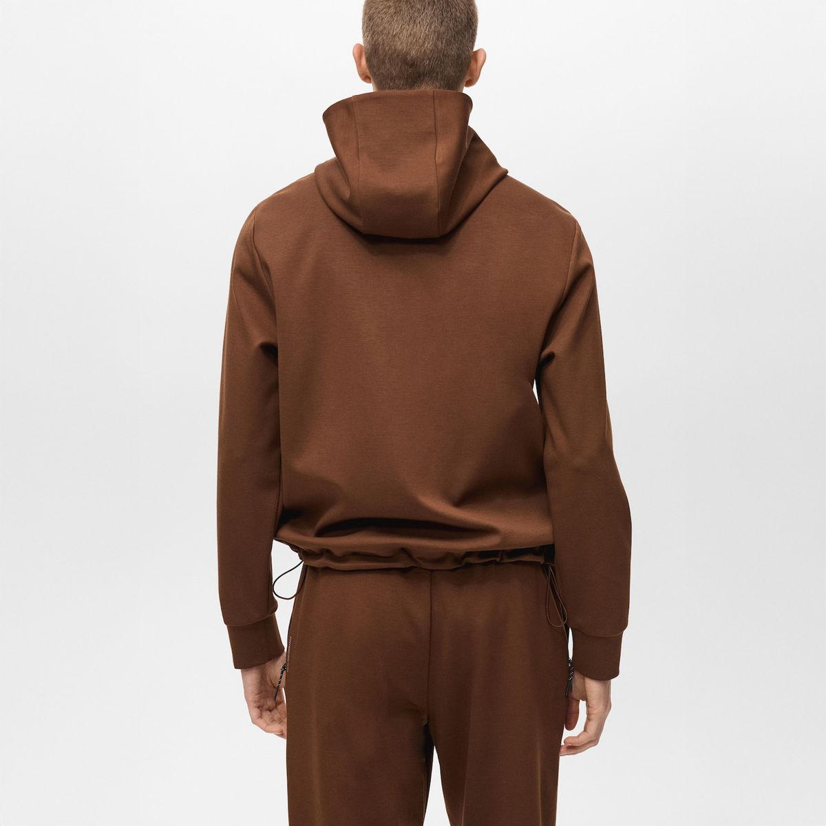 MANGO MAN - Poleron Veneto Capucha Performance Transpirable Hombre Mango