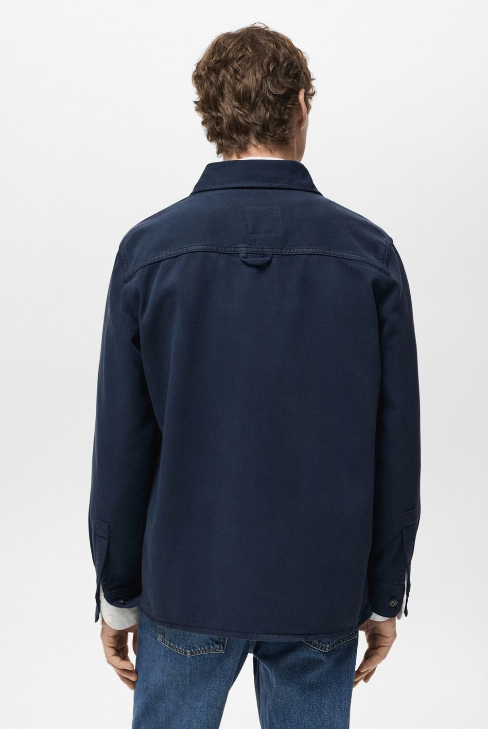 MANGO MAN - Sobrecamisa Jay Tencel Regular Fit Hombre Mango Man