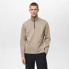 MANGO MAN - Polerón Cremallera Coolmax Hombre