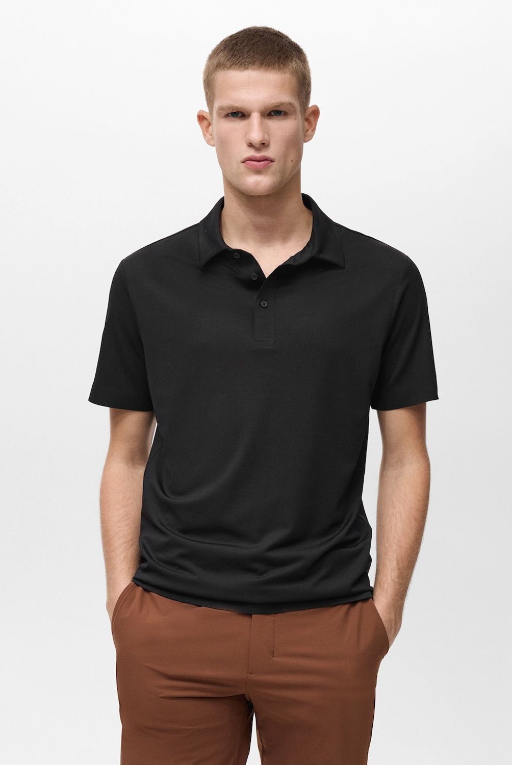 MANGO MAN - Polera Laziop slim fit Performance Transpirable Hombre Mango Man