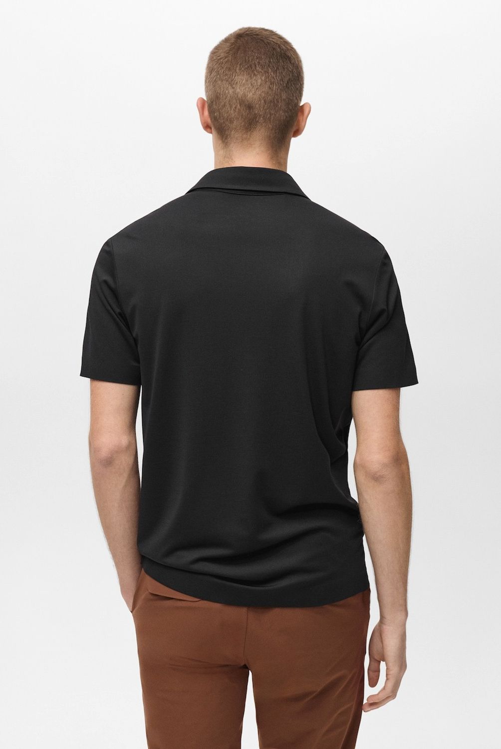 MANGO MAN - Polera Laziop slim fit Performance Transpirable Hombre Mango Man