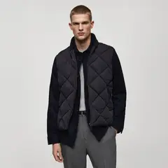 MANGO MAN - Parka Cooperst Sin Mangas Impermeable Hombre