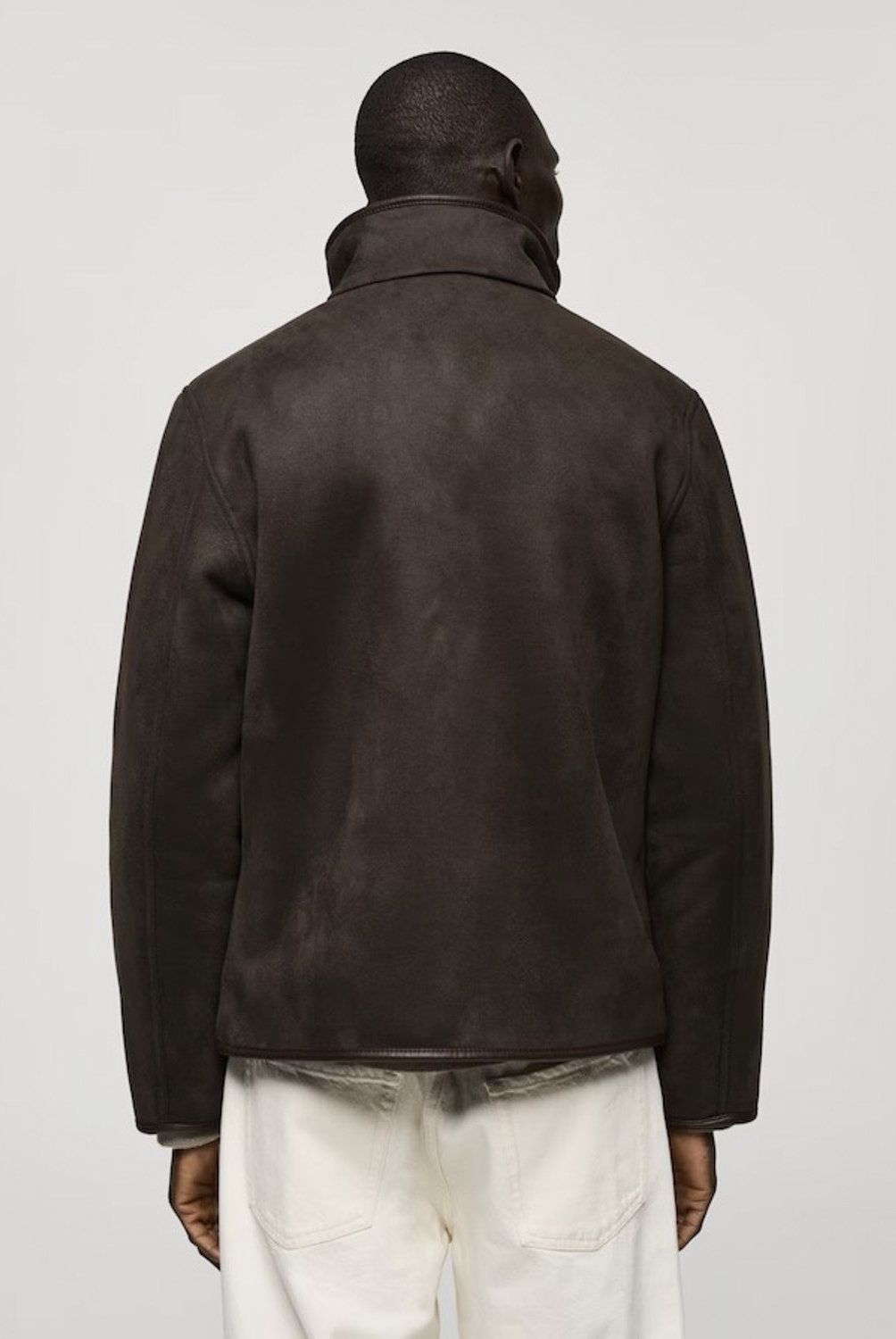 MANGO MAN - Chaqueta Reversible Cuello Chimenea Hombre Mango Man