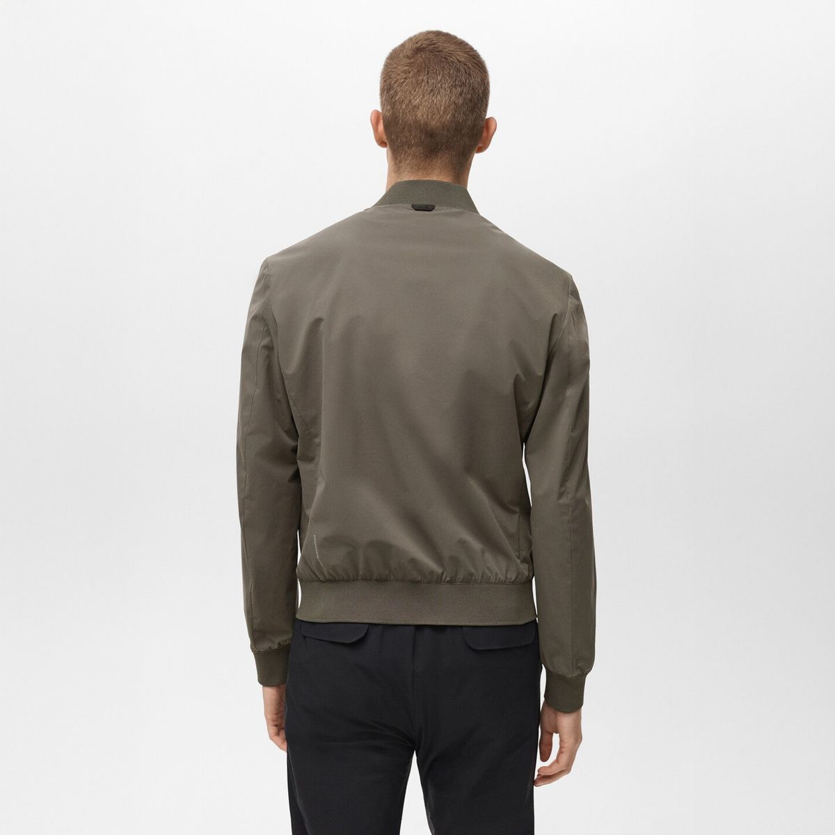 MANGO MAN - Chaqueta Bomber Brenta Performance Impermeable Hombre Mango Man