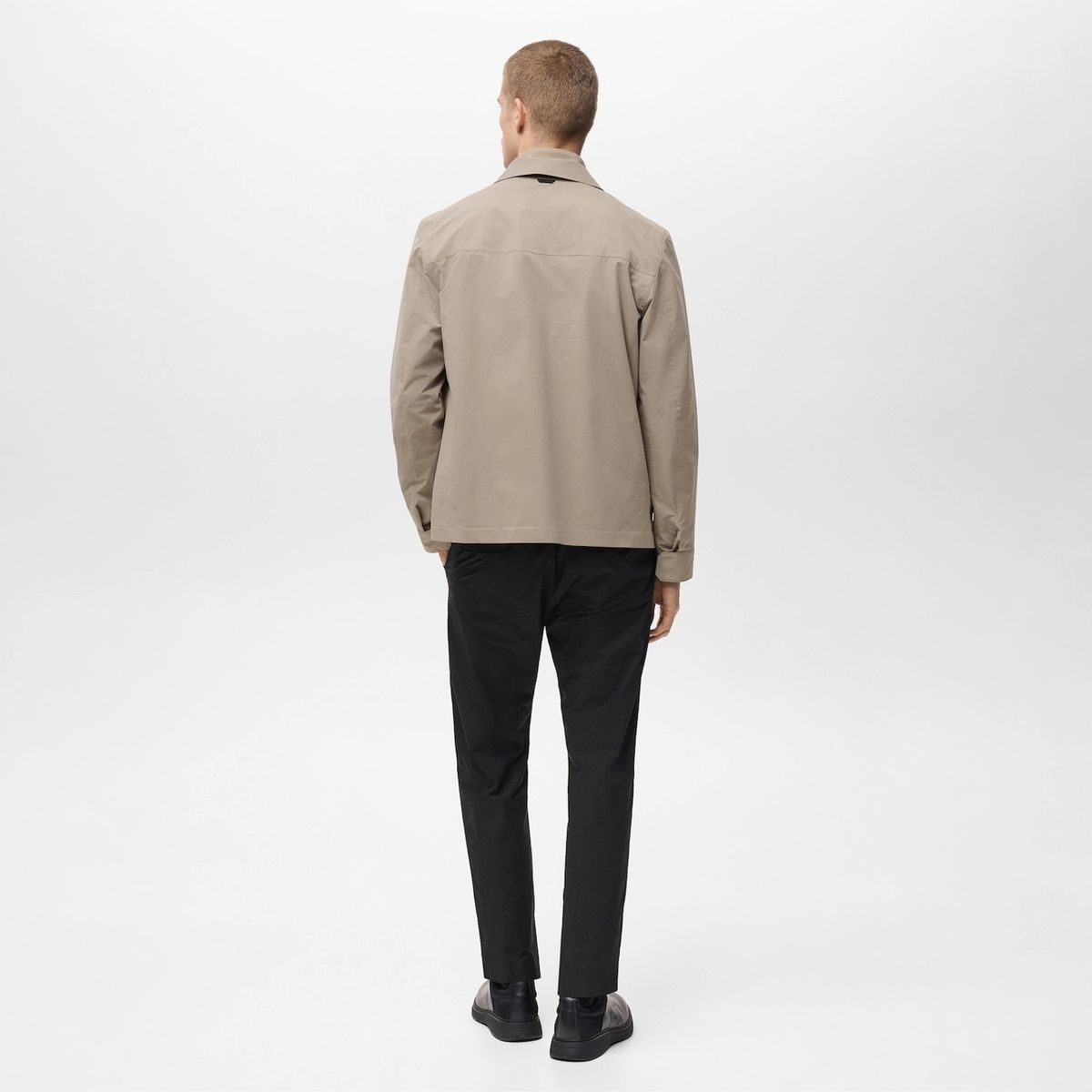 MANGO MAN - Chaqueta Braies Performance Impermeable Hombre Mango Man