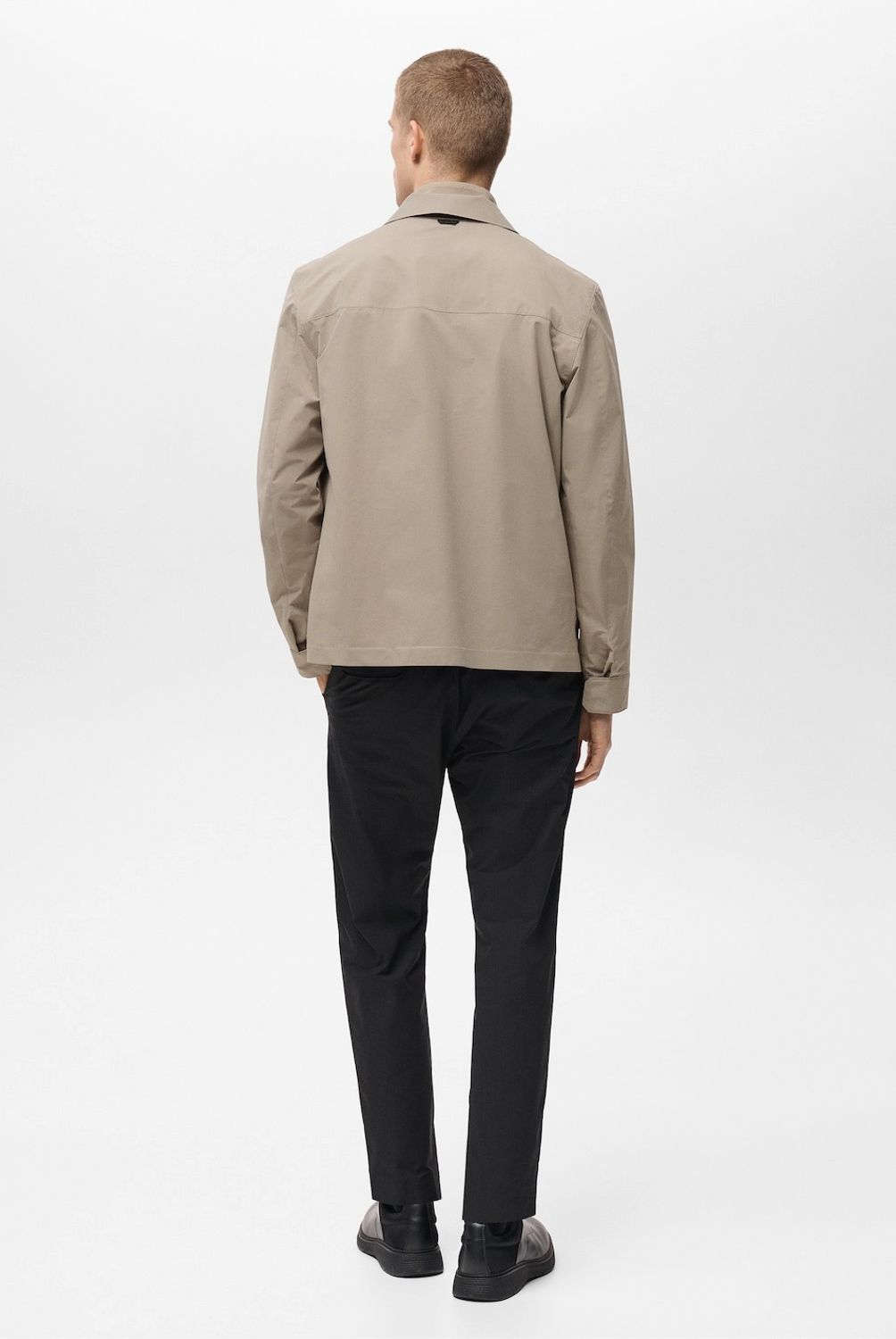 MANGO MAN - Chaqueta Water Repellent Bolsillos Hombre Mango Man