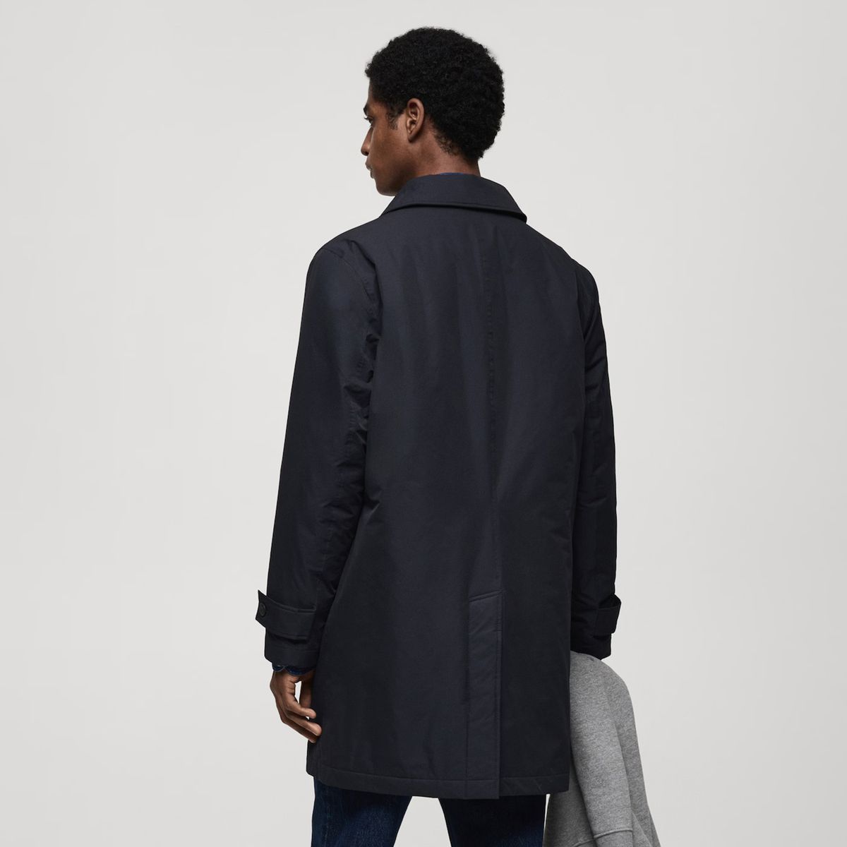 MANGO MAN - Gabardina Water Repellent Hombre Mango Man