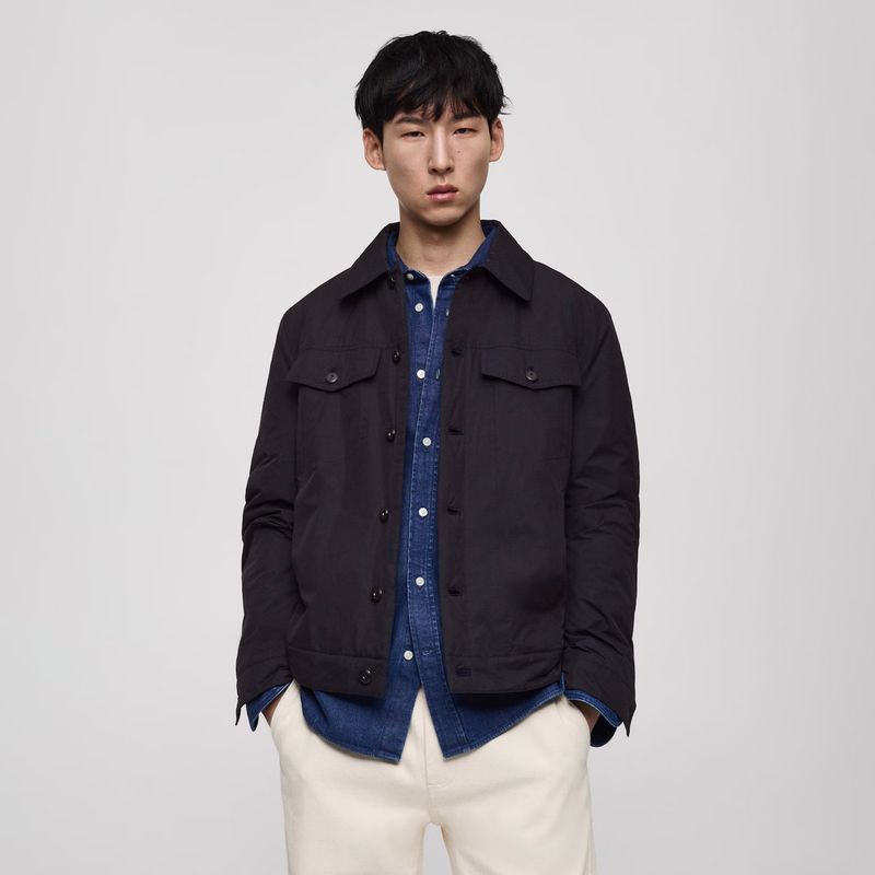 MANGO MAN - Chaqueta Acolchada Water-Repellent Hombre Mango Man