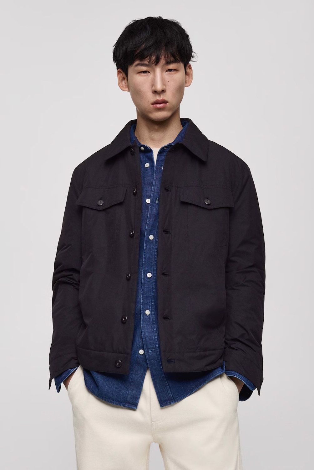 MANGO MAN - Chaqueta Acolchada Water-Repellent Hombre Mango Man