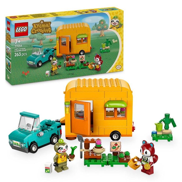 Animal Crossing: Caravana de Gandulio y tienda de jardinería