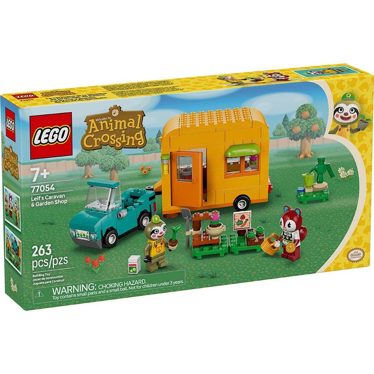LEGO - Lego Animal Crossing: Caravana de Gandulio y tienda de jardinería