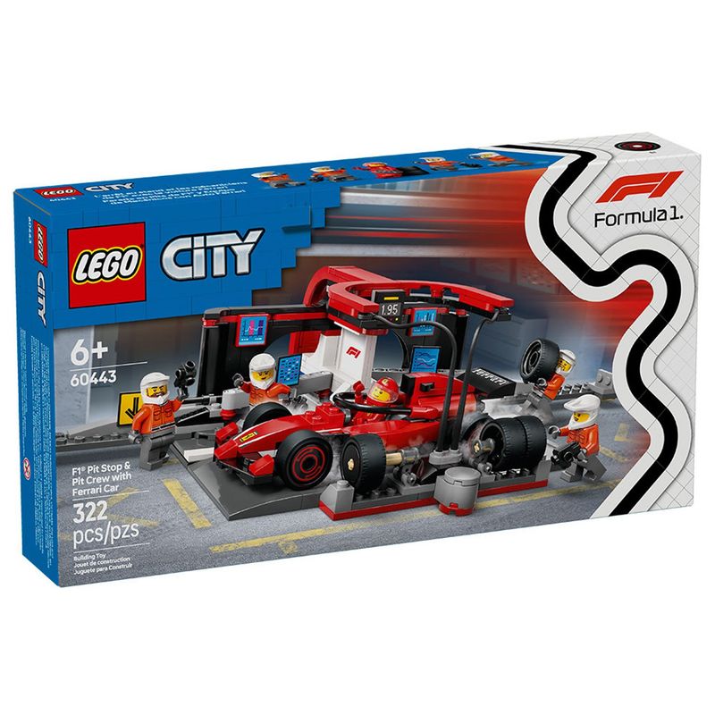 LEGO - Pits F1 Mecanicos Ferrar Lego