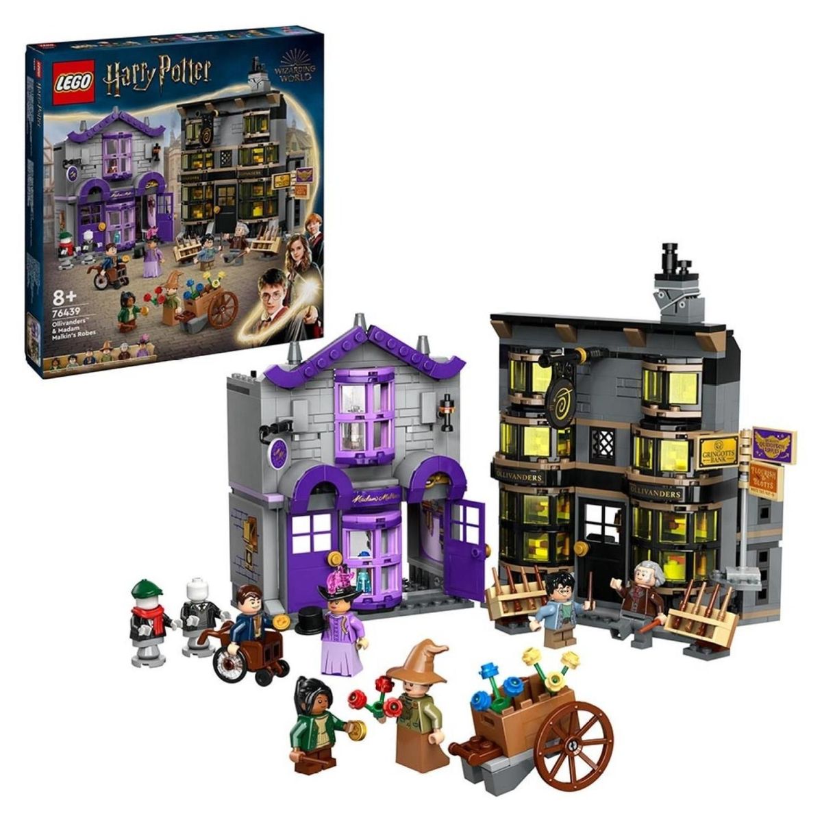 LEGO - Lego Harry Potter: Tiendas de Ollivanders Madame Malkin