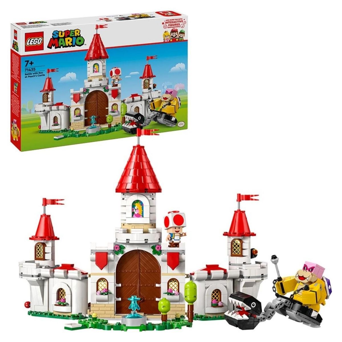 LEGO - Lego Super Mario: Combate Roy en el Castillo de Peach