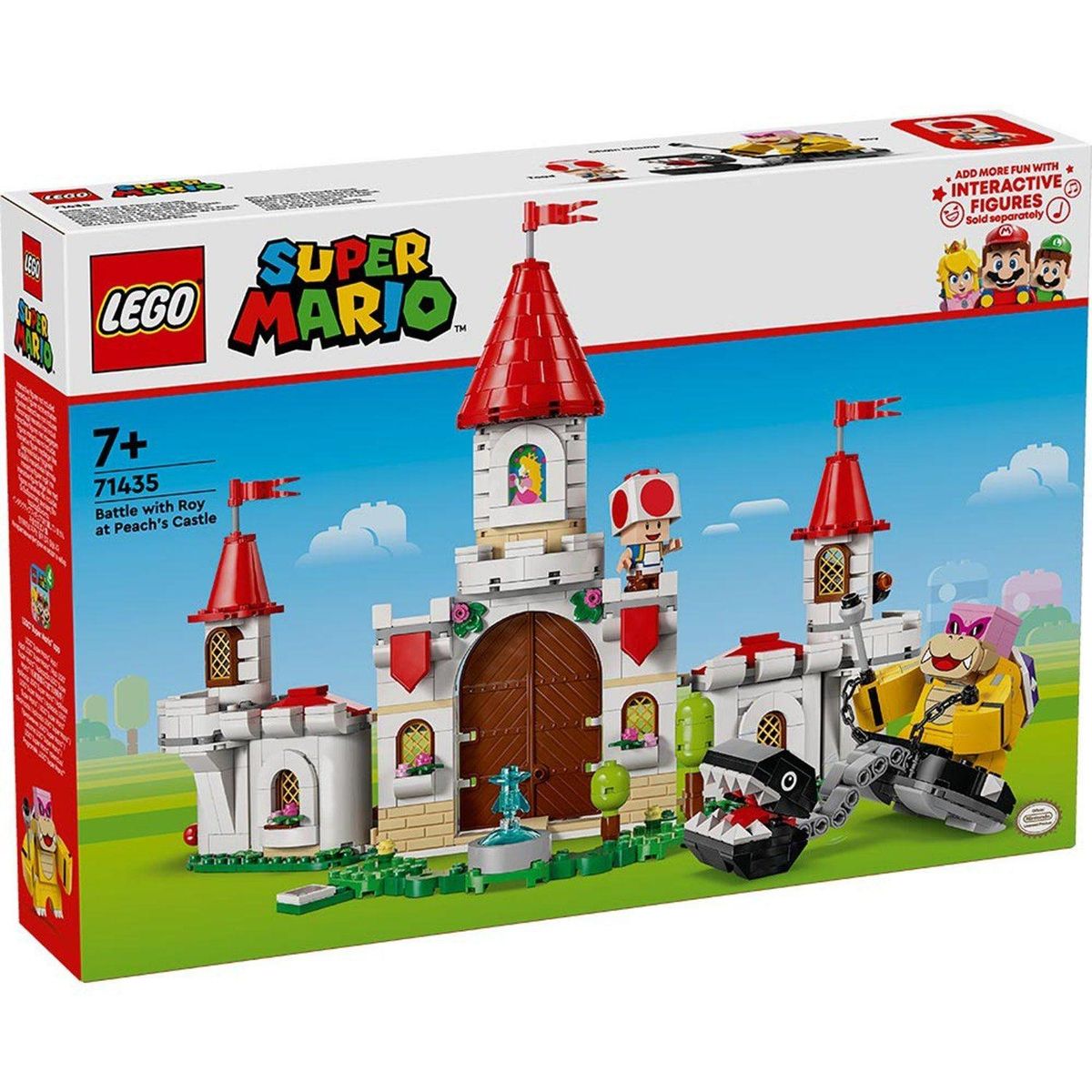 LEGO - Lego Super Mario: Combate Roy en el Castillo de Peach