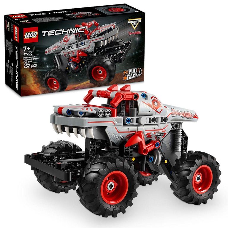 Monster Jam ThunderROARus con Motor de Carga Manual