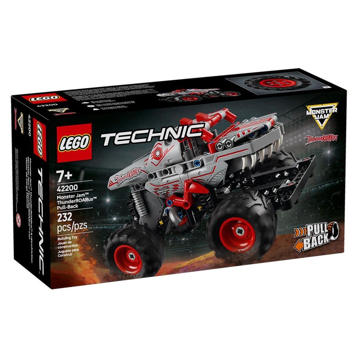 LEGO - Lego Monster Jam ThunderROARus con Motor de Carga Manual