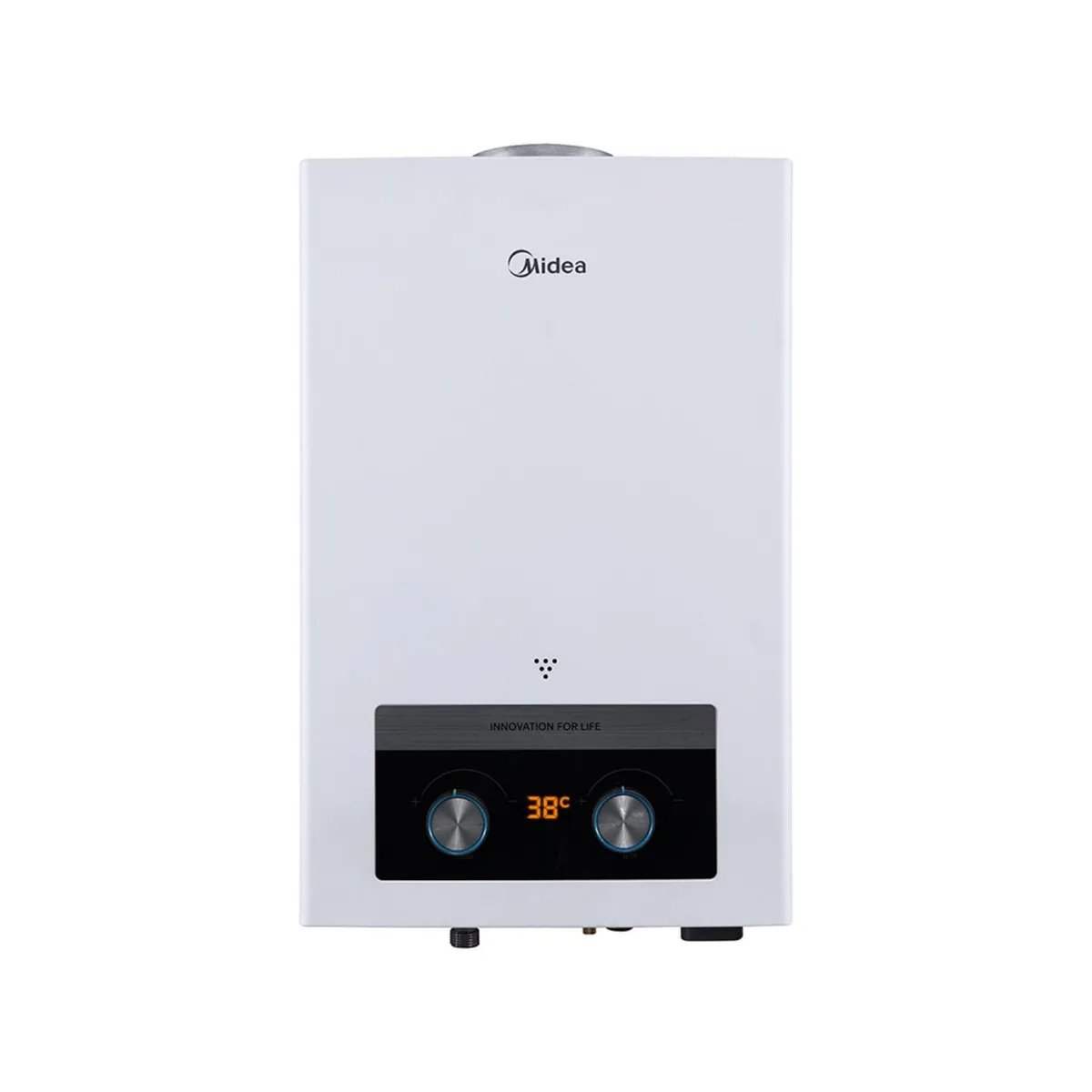 MIDEA - Calefont 7 Litros Tiro Natural Gas Licuado Midea