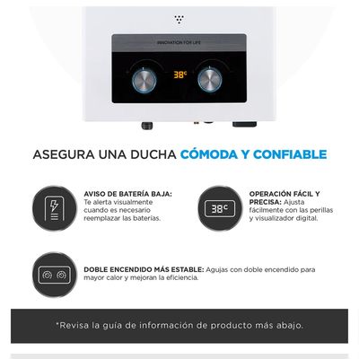 Imagen 2 del producto Calefont 10 Litros Tiro Natural Gas Licuado