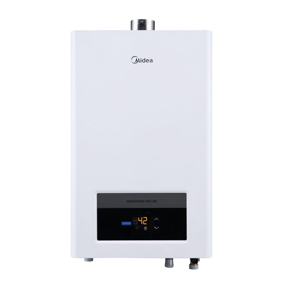 MIDEA - Calefont 10 Litros Tiro Forzado Gas Natural Midea